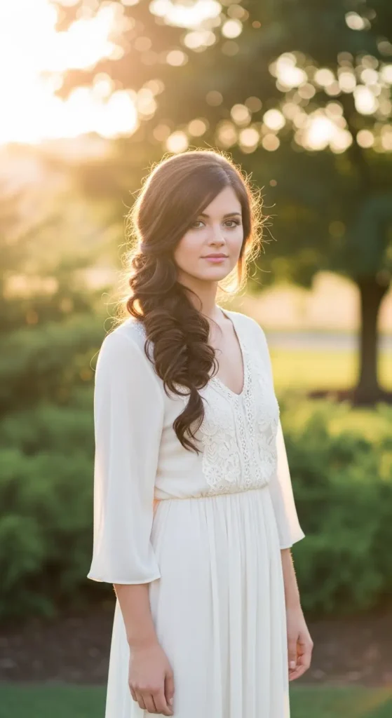 Romantic Side Braid for Soft Looks
