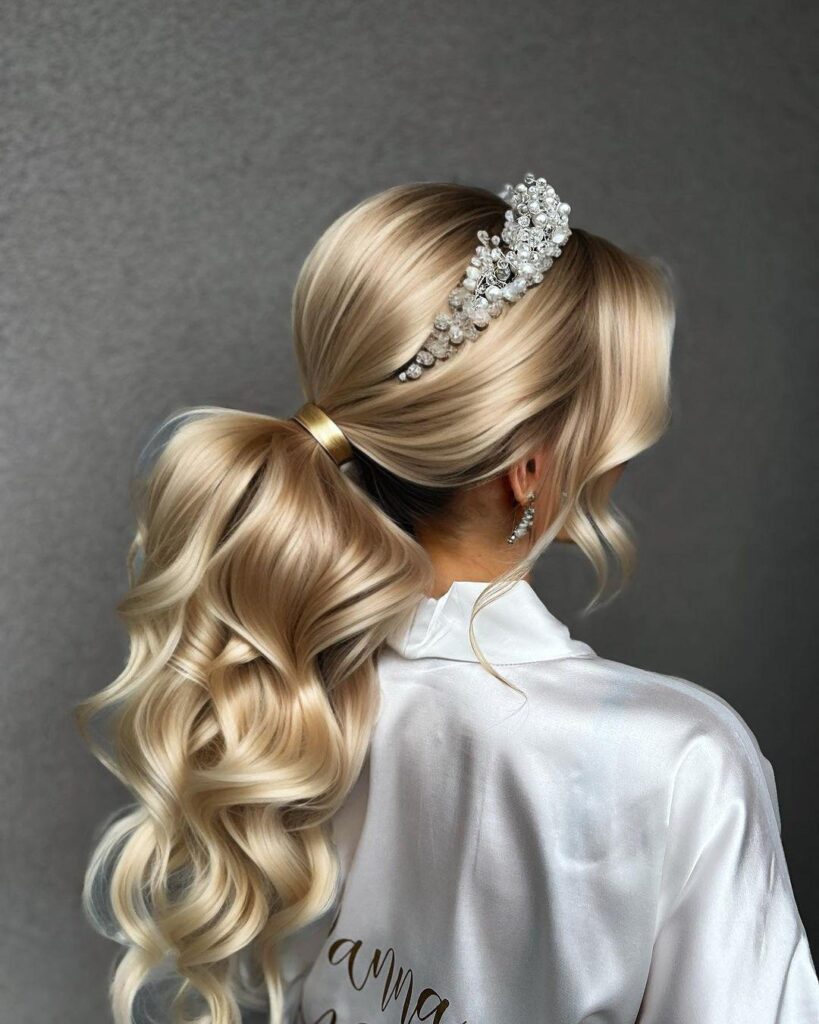Elegant Waves Bridal Glamour