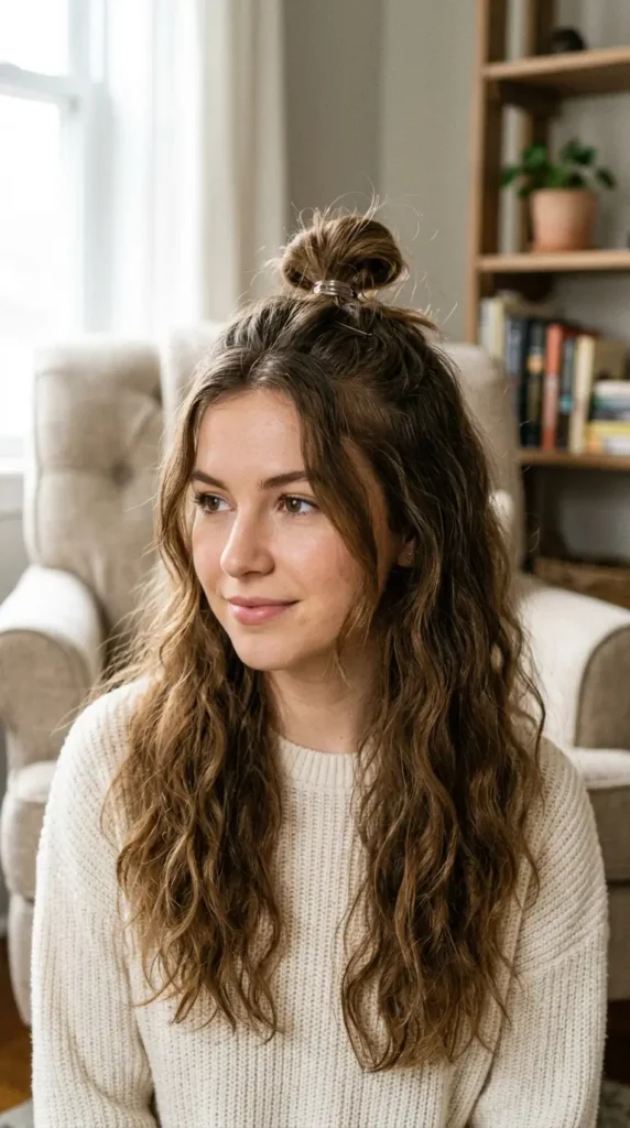 Half-Up Top Knot