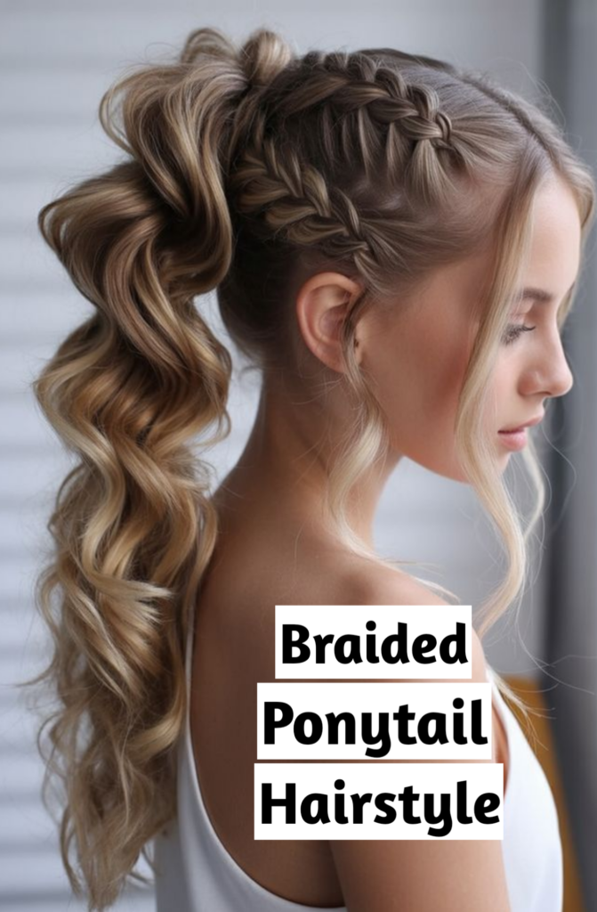 Braided Ponytail hairstyle