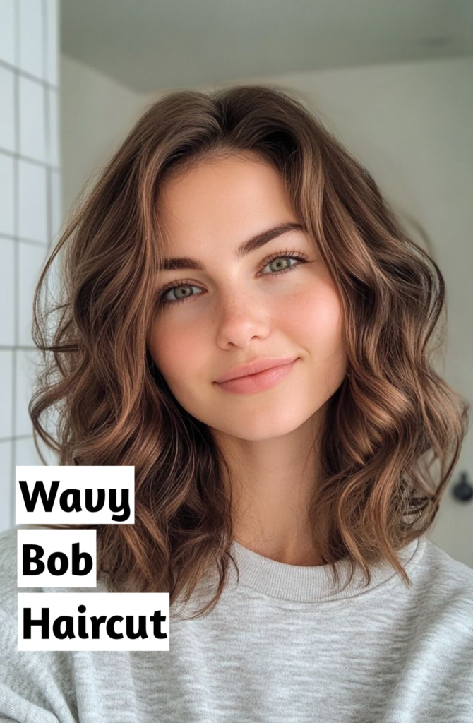 Wavy Bob Haircut