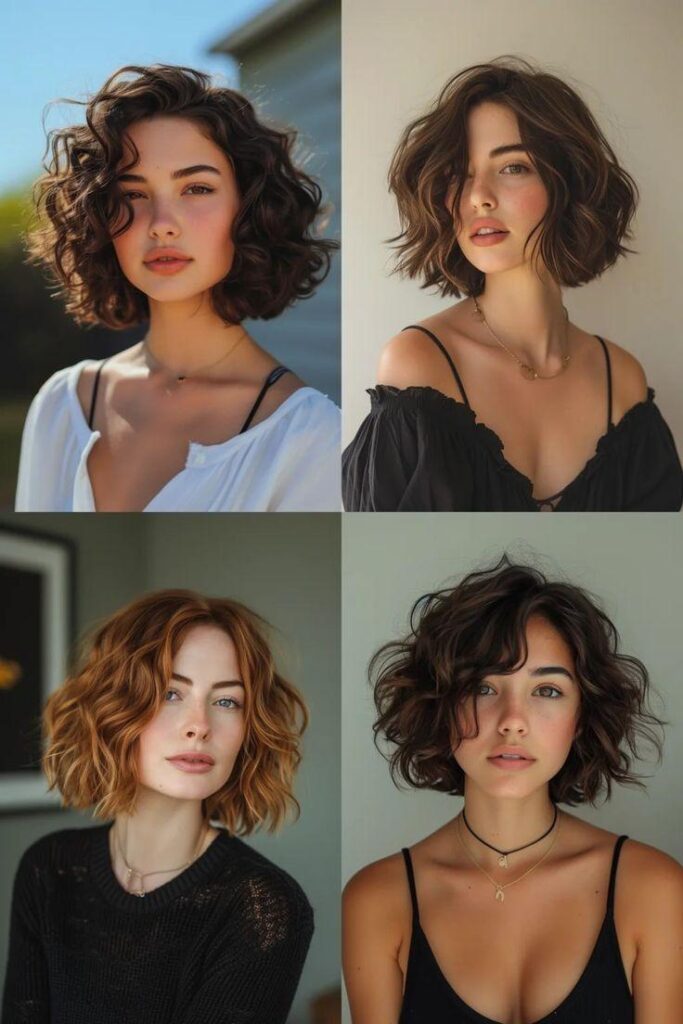 Soft Wavy Bob Hairstyle