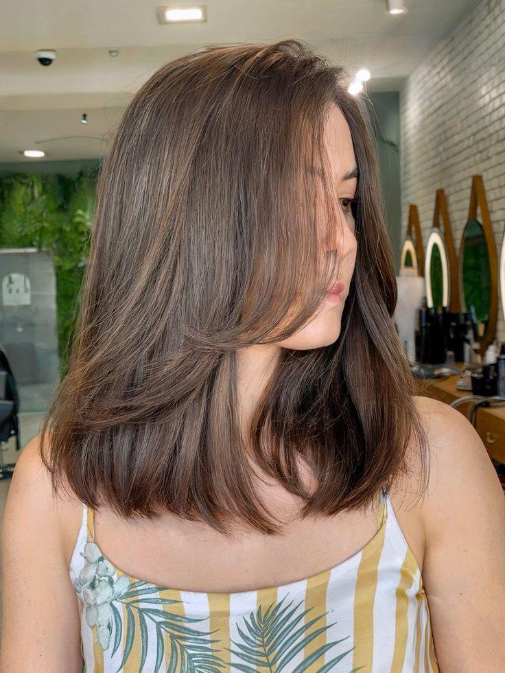 Sleek Straight Short Hair Look