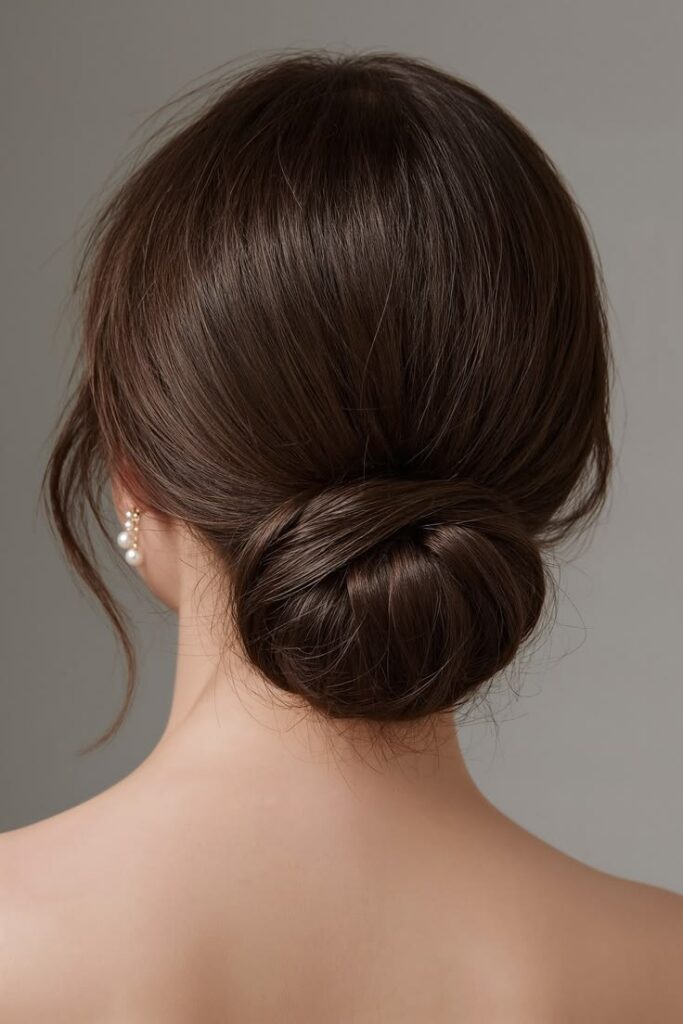 Sleek Low Bun