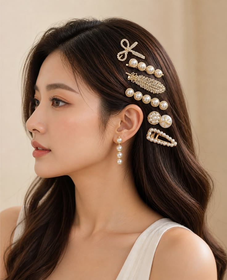 Pearl Hair Clips – Elegant and Feminine