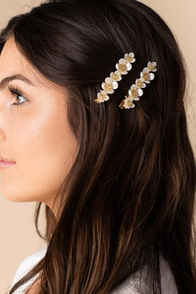 Rhinestone Hair Accessories – Glamorous Party Look