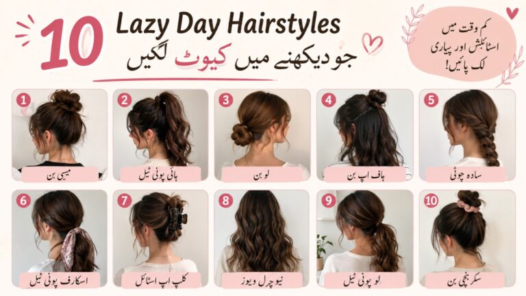 10 Lazy Day Hairstyles That Look Cute
