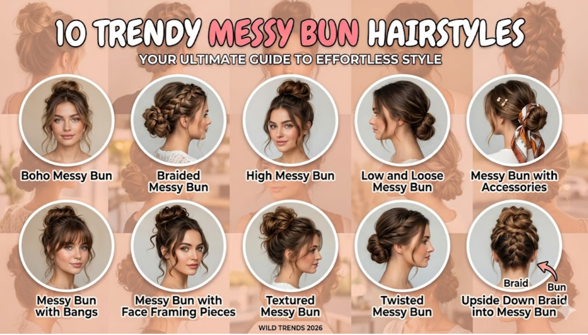 Messy Bun Hairstyles