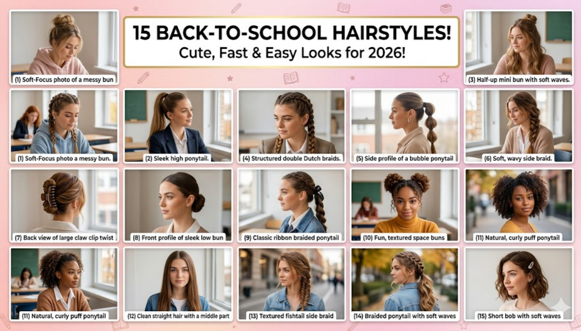School Hairstyles