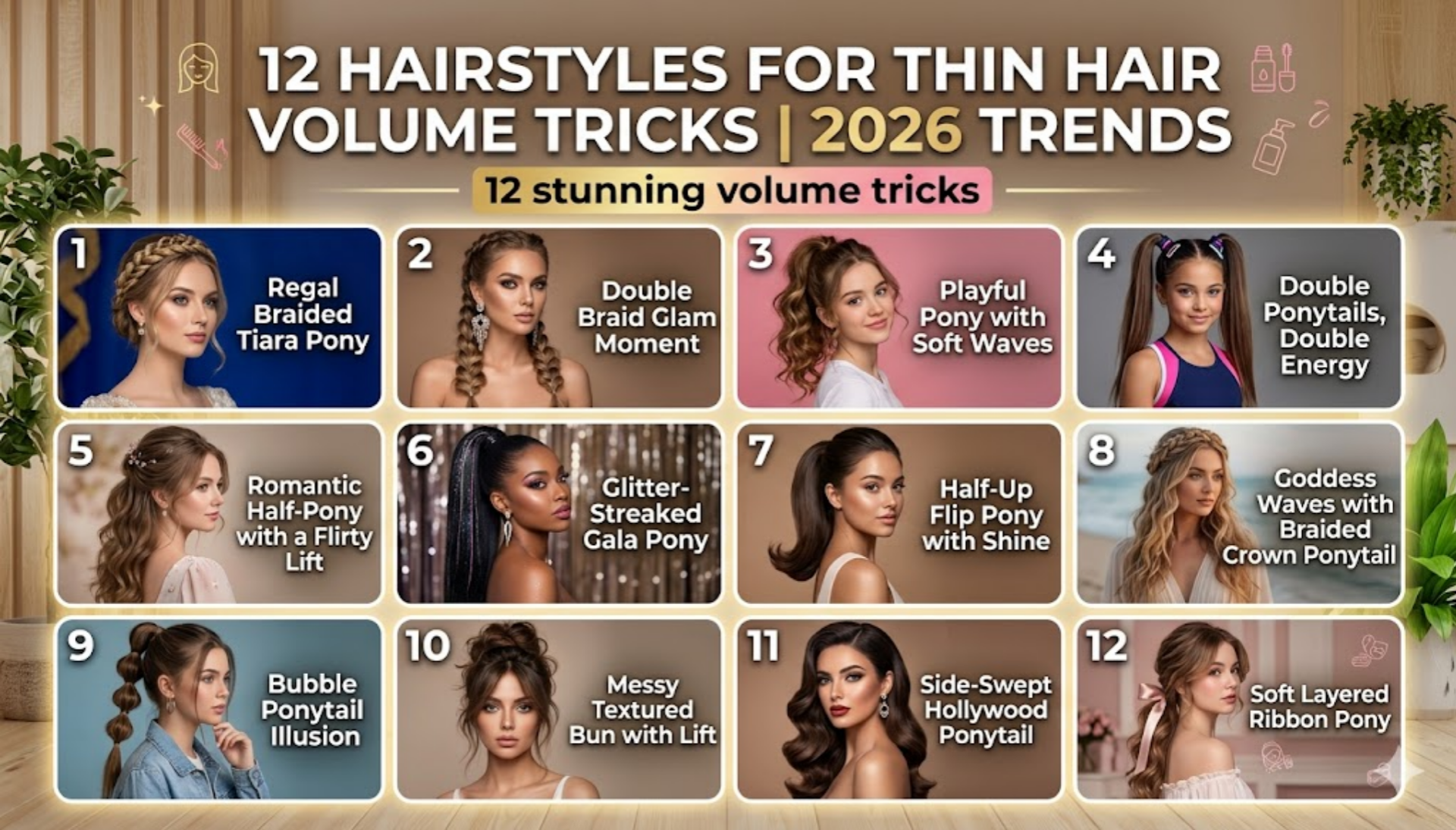 Hairstyles for Thin Hair