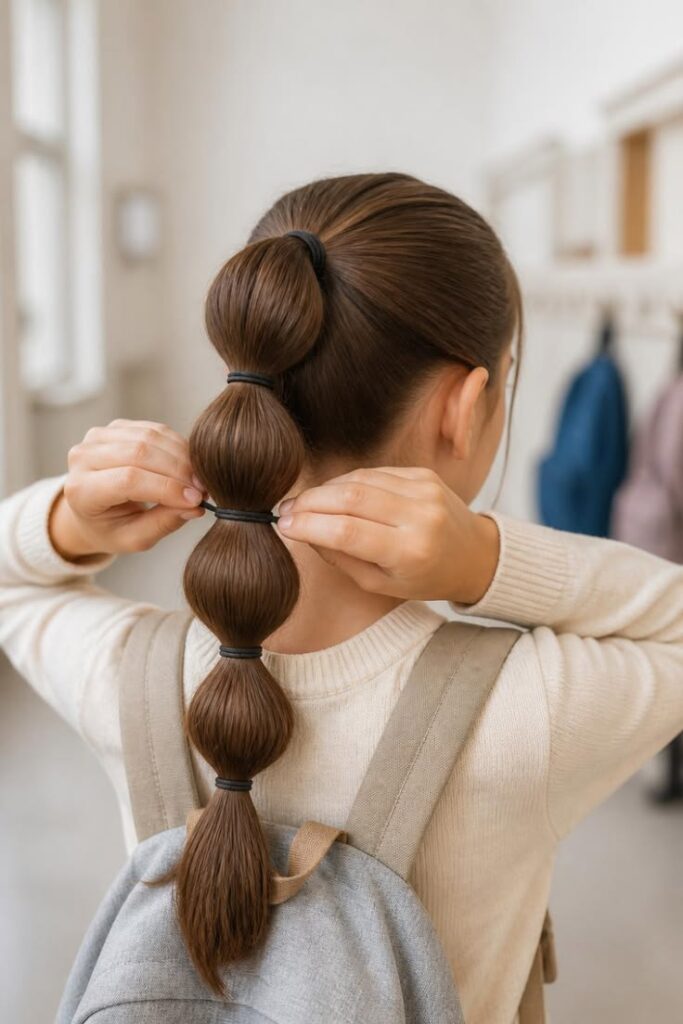 Bubble Ponytail