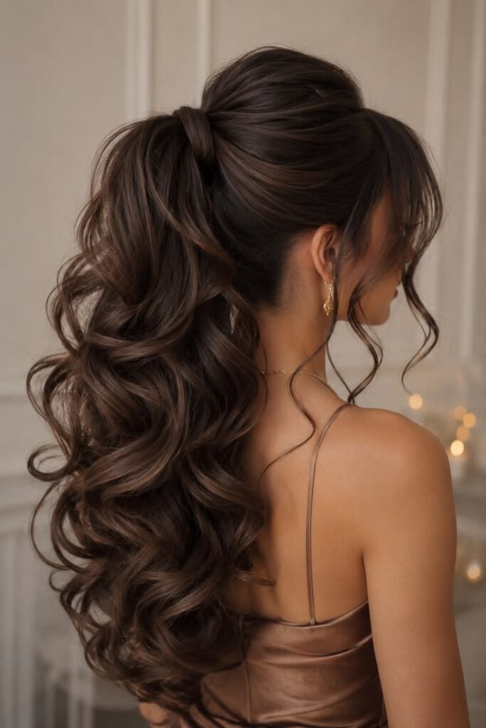 Voluminous Ponytail