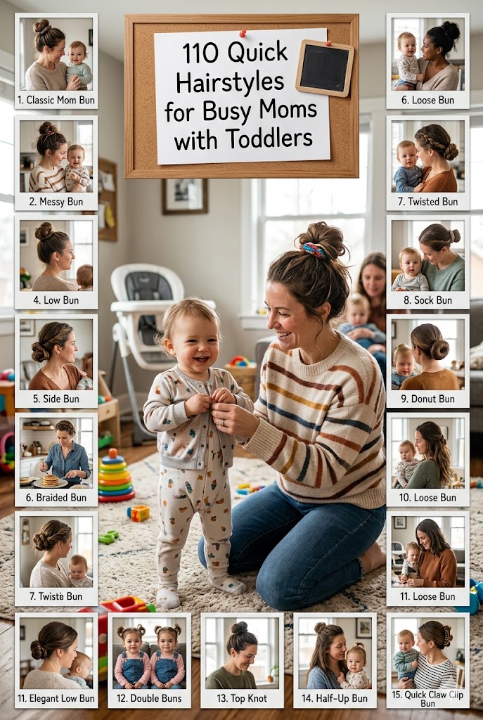 Quick Hairstyles for Busy Moms