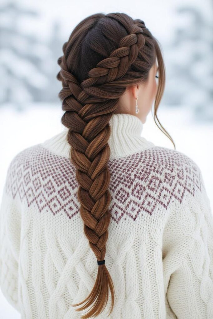 Side French Braid