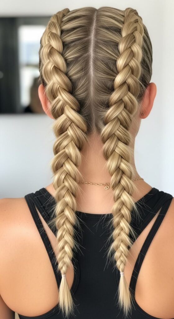 Double Dutch Braids