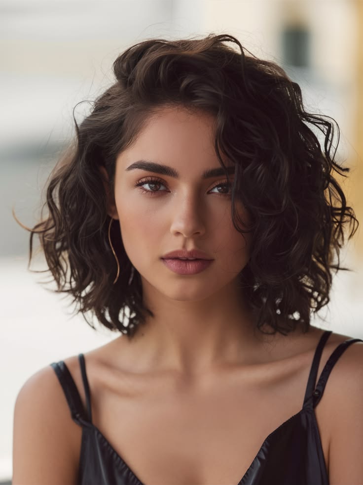 Tapered Curly Cut