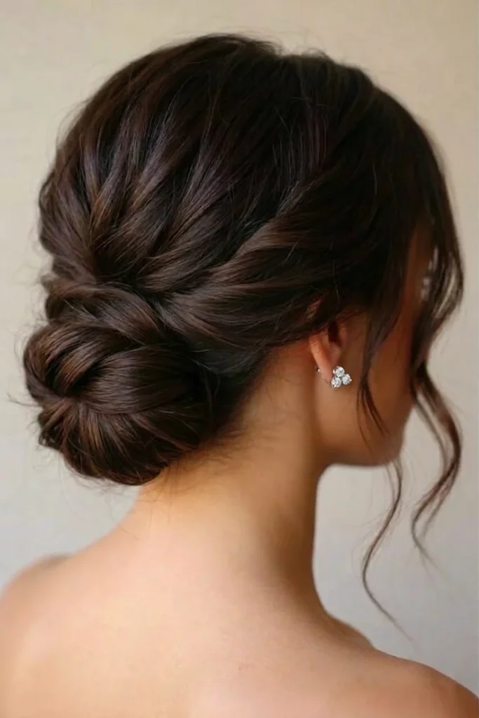Classic Low Chignon