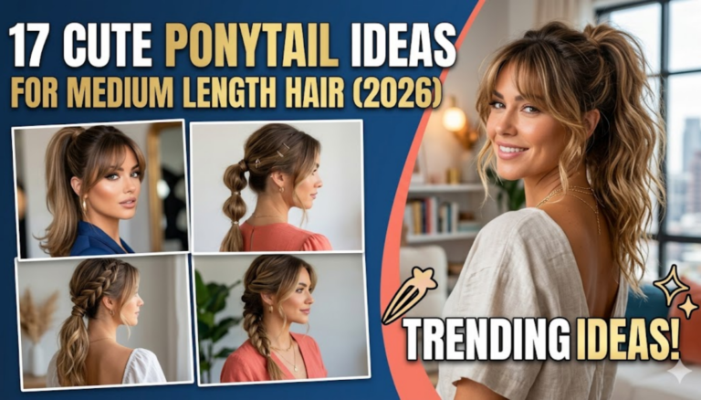 cute ponytail ideas