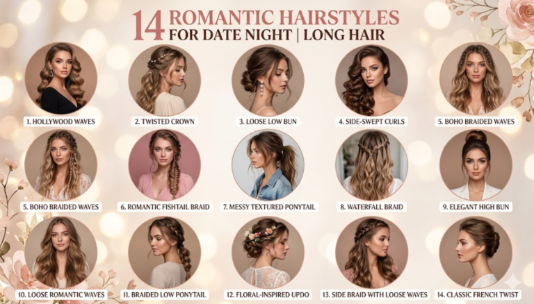 Romantic Hairstyles for Date Night