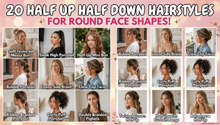 Half Up Half Down Hairstyles